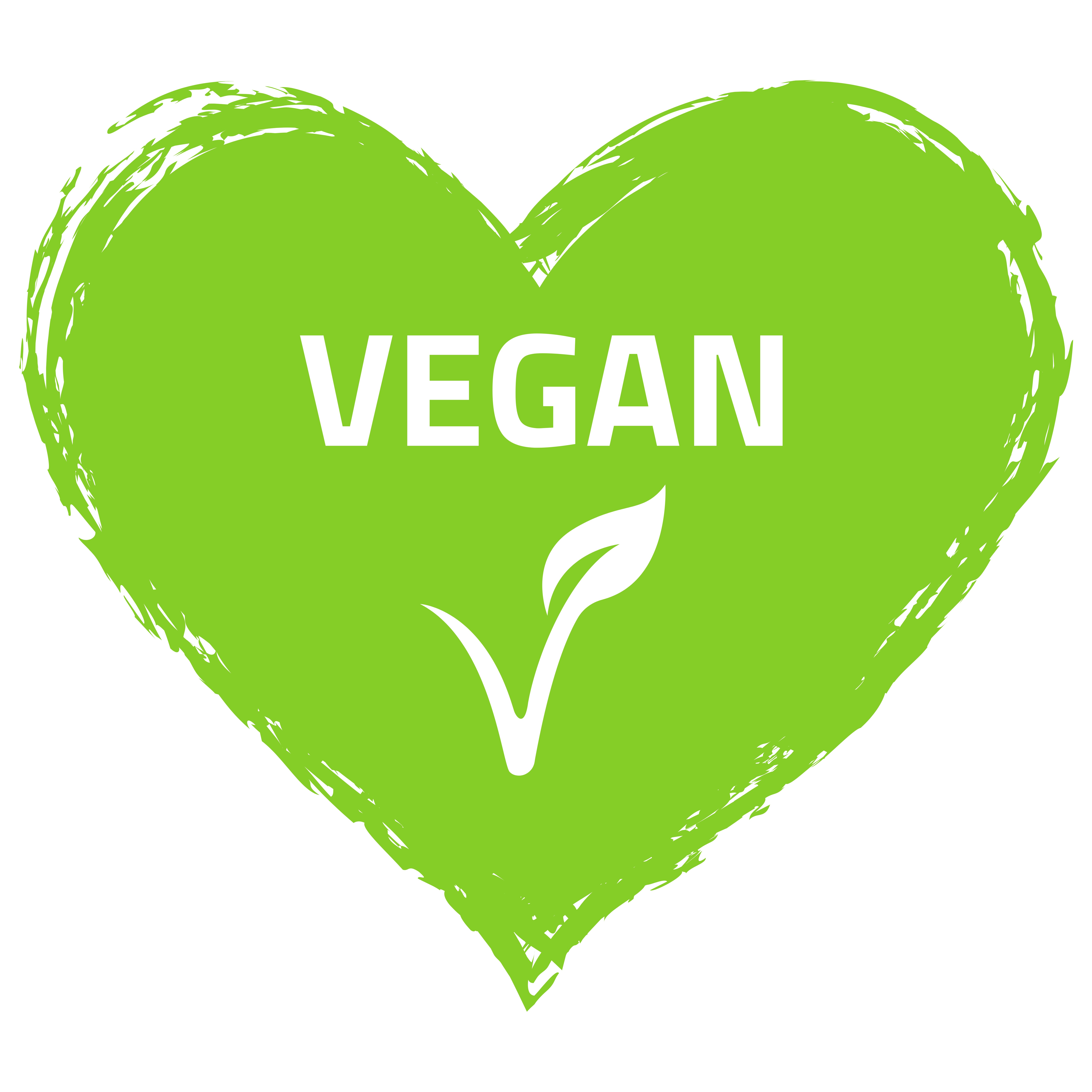 Vegan bílé pozadí